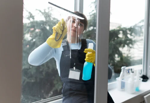 Nettoyage de vitres intérieures et extérieures à Pontaumur